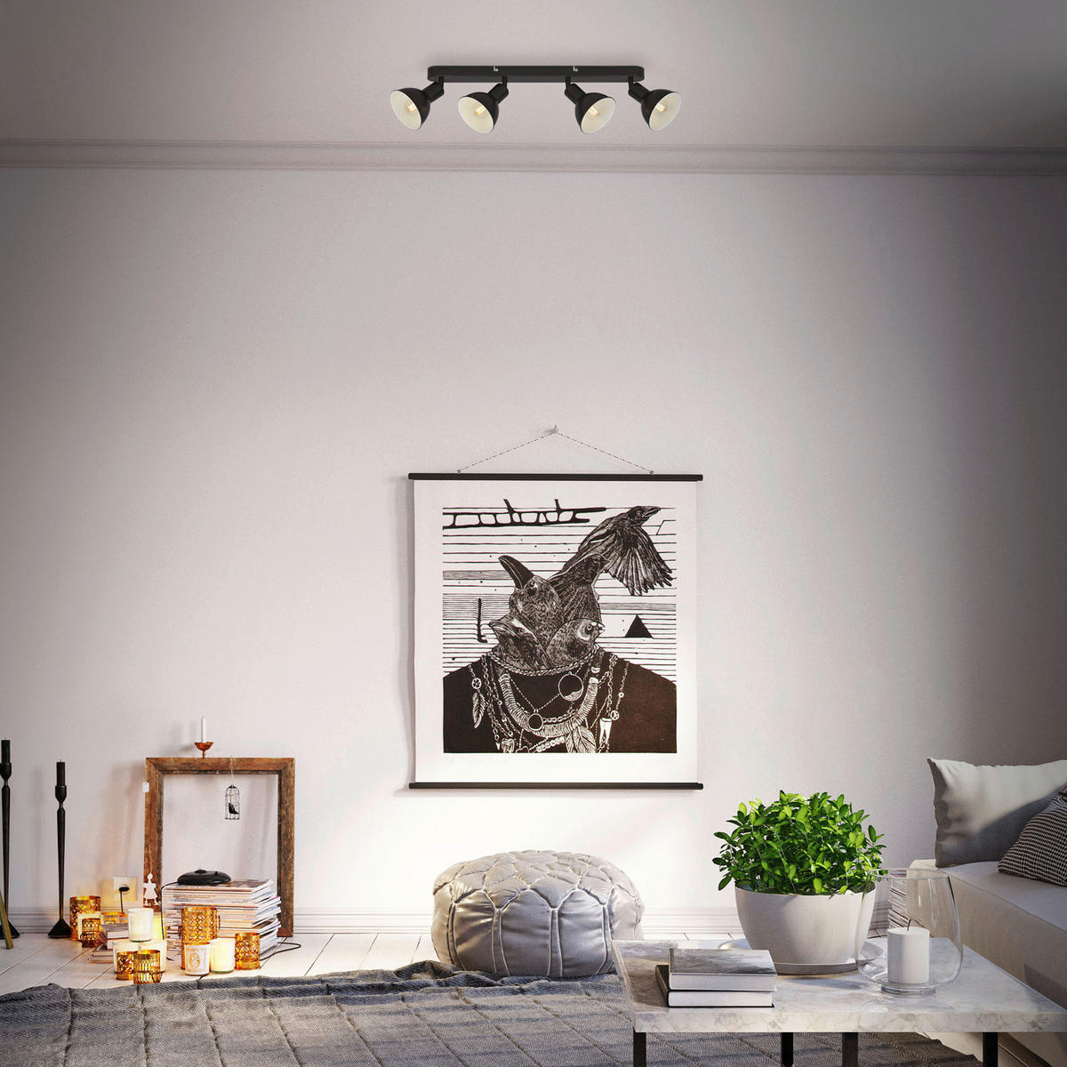 BODOVÉ LED SVĚTLO, 55/11 cm  - Design (55/11cm)