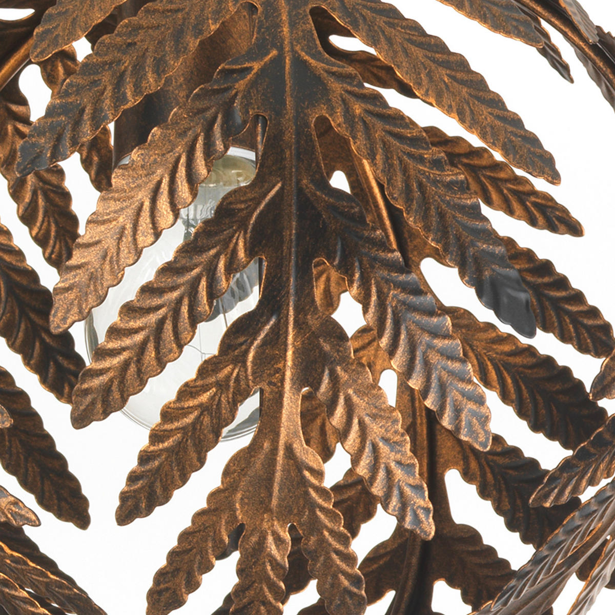 DECKENLEUCHTE  25/23 cm    - Bronzefarben, KONVENTIONELL, Metall (25/23cm)