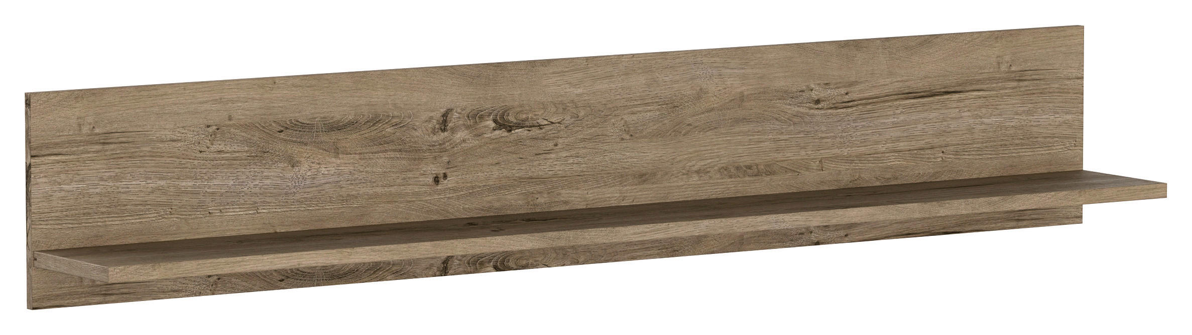 Livetastic NÁSTĚNNÁ POLICE, koňaková, 180/30/24 cm