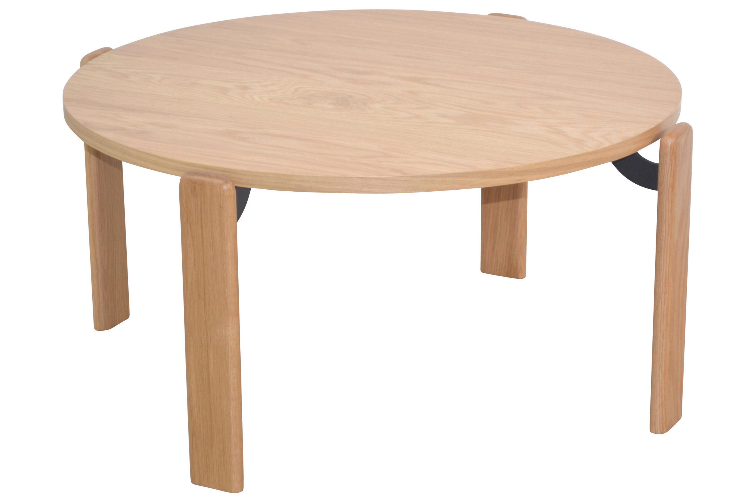 COUCHTISCH Eiche furniert 76/76/36 cm Eichefarben  - Eichefarben, Design, Holz/Holzwerkstoff (76/76/36cm) - MID.YOU