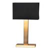STOLNÍ LAMPA, E27, 69 cm - černá/barvy zlata, Konvenční, kov (69cm) - By Rydéns