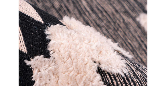 FLACHWEBETEPPICH 120/170 cm Grau  - Grau, Design, Textil (120/170cm) - Novel