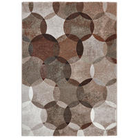 WEBTEPPICH 80/150 cm Modernina Braun, Beige, Rotbraun  - Rotbraun/Beige, Design, Textil (80/150cm) - Esprit