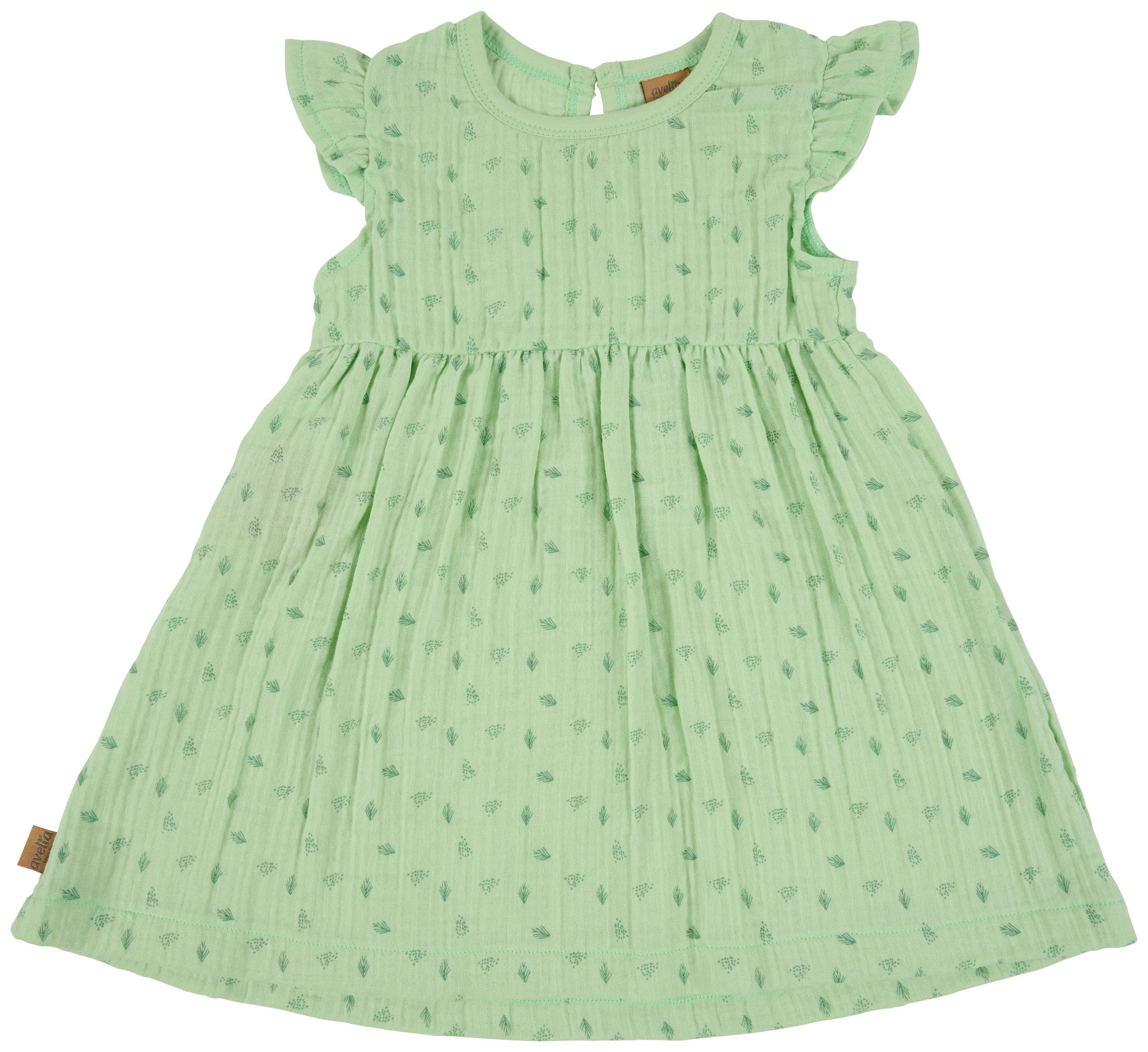 KLEID SMOOTHING NATURE  - Grün, Natur, Textil (86null) - Avelia