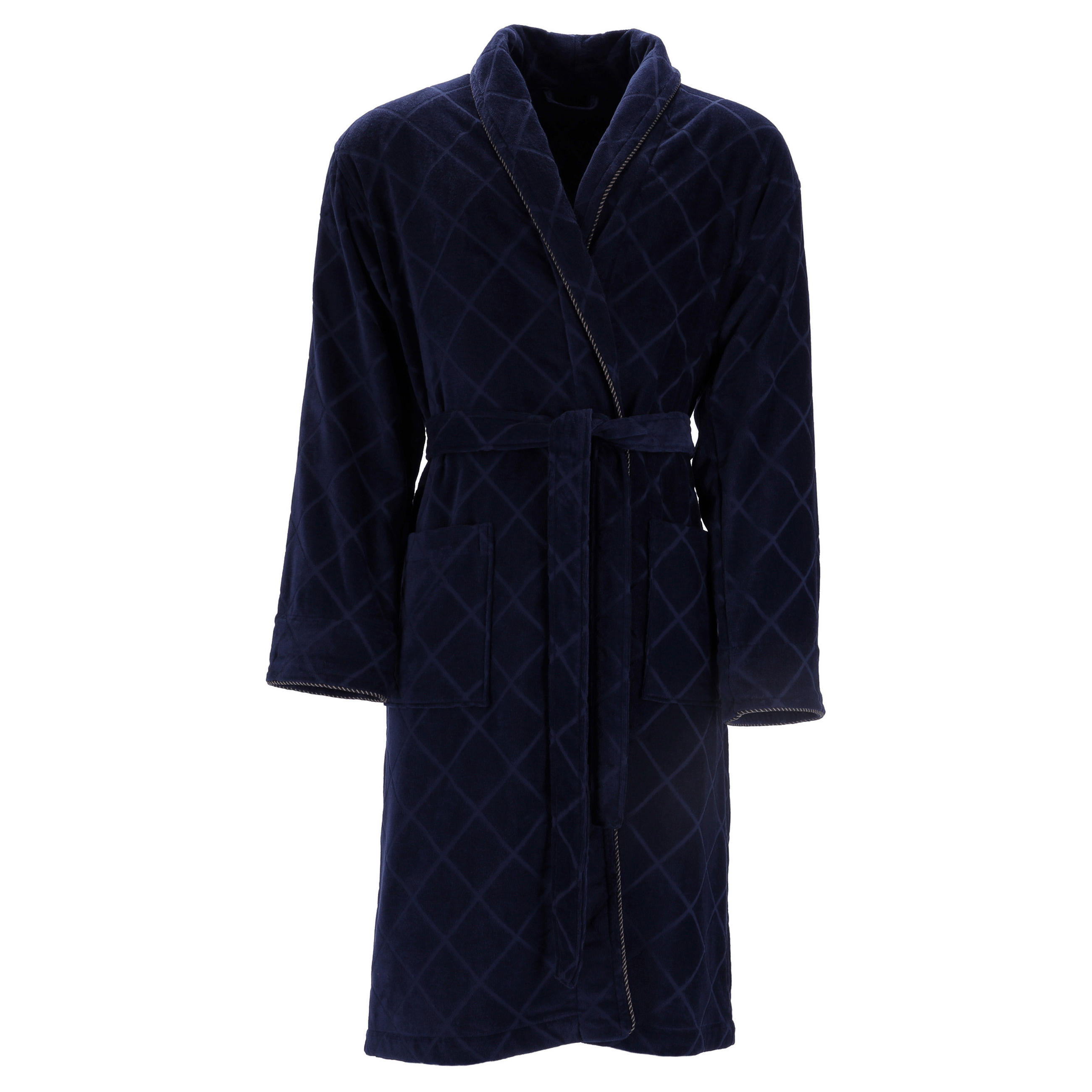 BADEMANTEL Barron HML NOS Vossen Konfektion S Herren  - Blau, Basics, Textil (Snull) - Vossen