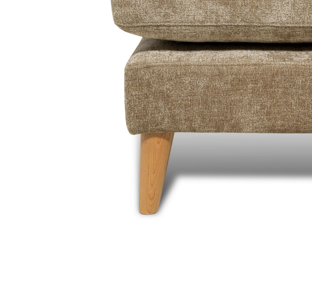 PALL i trä, metall, textil brun  - brun/ekfärgad, Klassisk, metall/trä (62/42/62cm) - Best Price