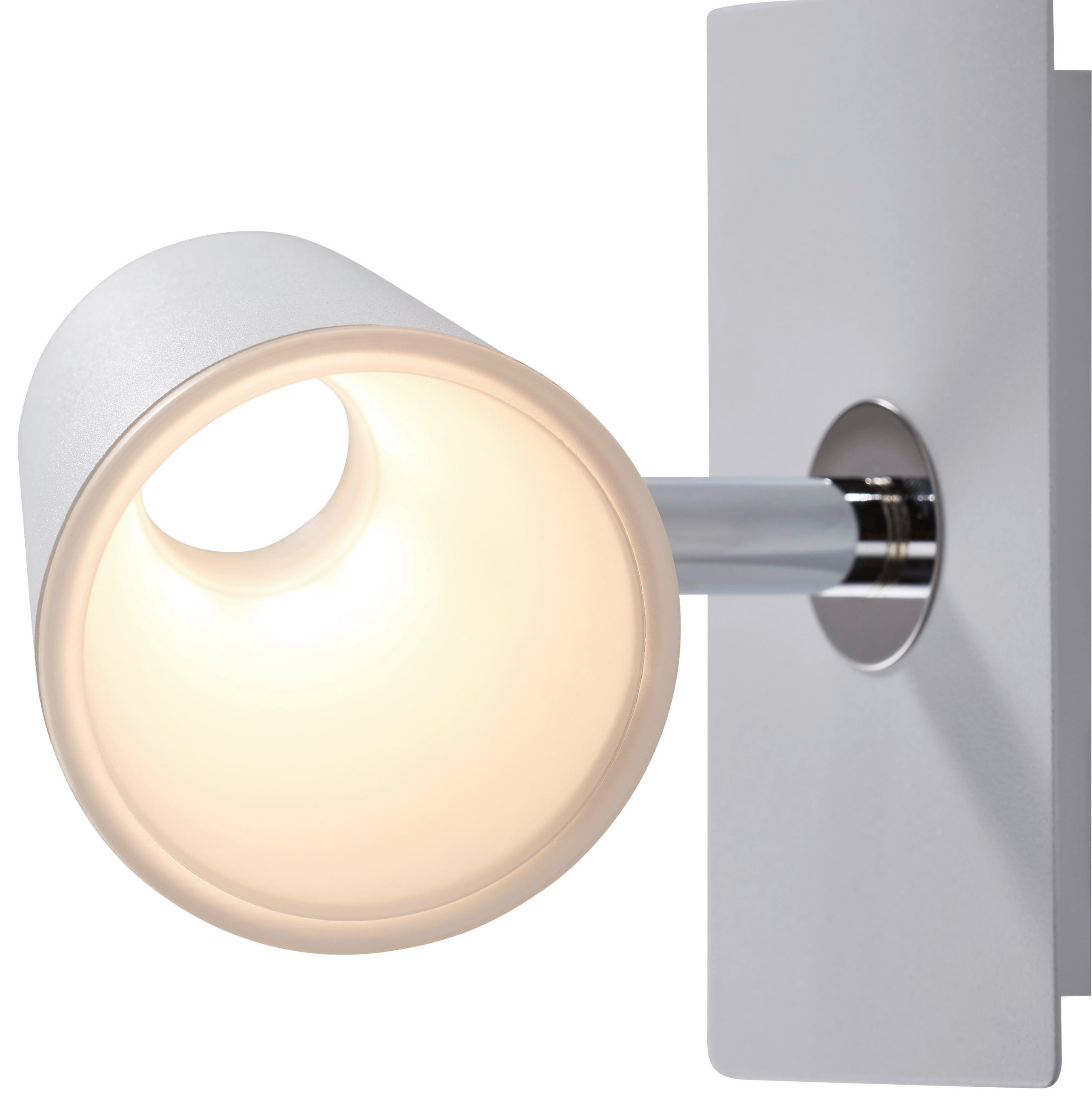 LED-STRAHLER 12/7,5/16 cm  - Weiß, Design, Metall (12/7,5/16cm) - Trio Leuchten