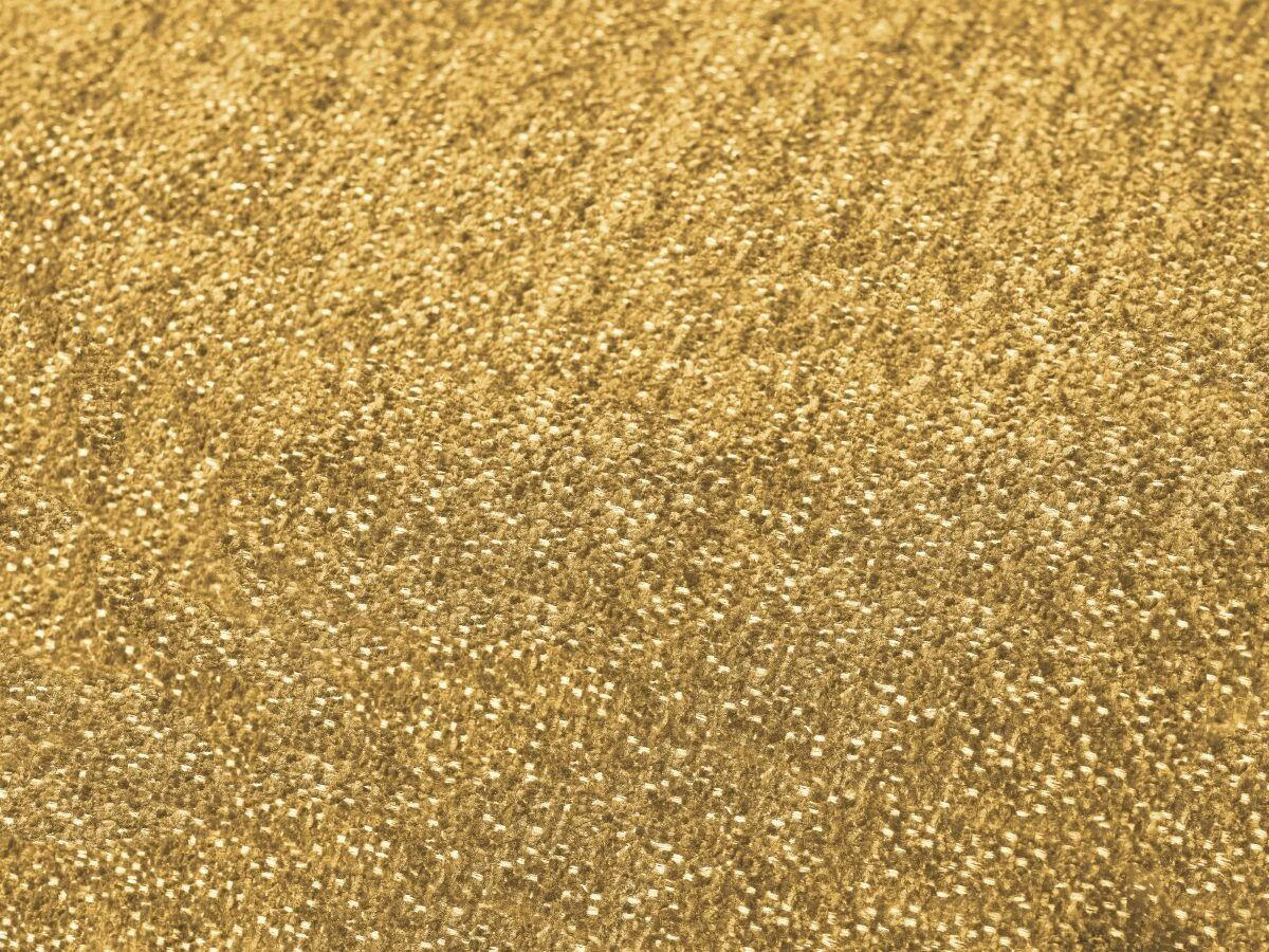 HOCKER EVEREST Flachgewebe Gelb  - Gelb/Schwarz, MODERN, Kunststoff/Textil (166/100/40cm)