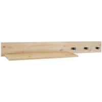 WANDREGAL 136/14/20 cm  - Eiche Artisan, Basics, Holzwerkstoff (136/14/20cm) - Jimmylee