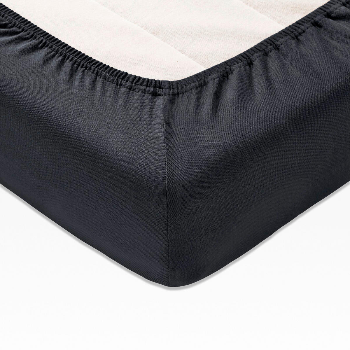 SPANNLEINTUCH 140-160/200 cm Jersey  - Grau, Basics, Textil (140-160/200cm) - Joop! Living