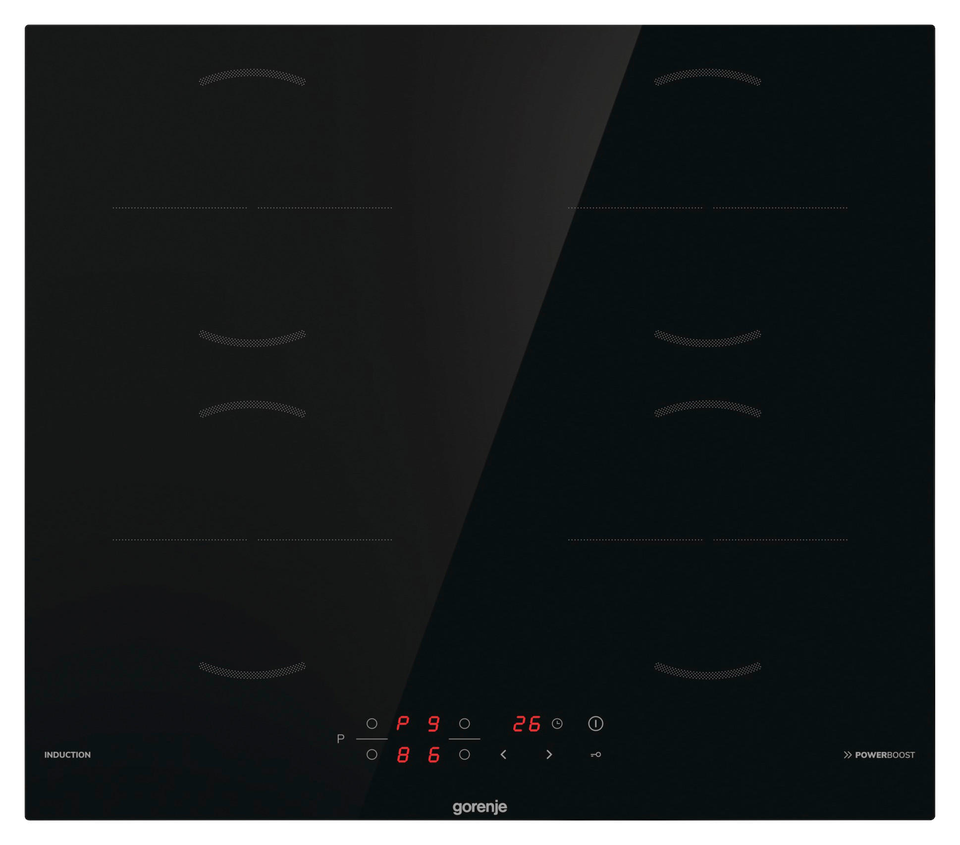 Gorenje Induktionskochfeld Schwarz 59x60x52 cm