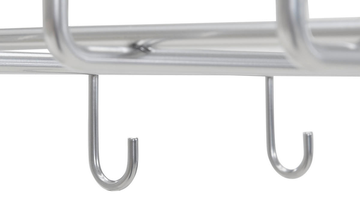 WANDGARDEROBE  in Chromfarben  - Chromfarben, Basics, Metall (73/38/26cm) - Livetastic