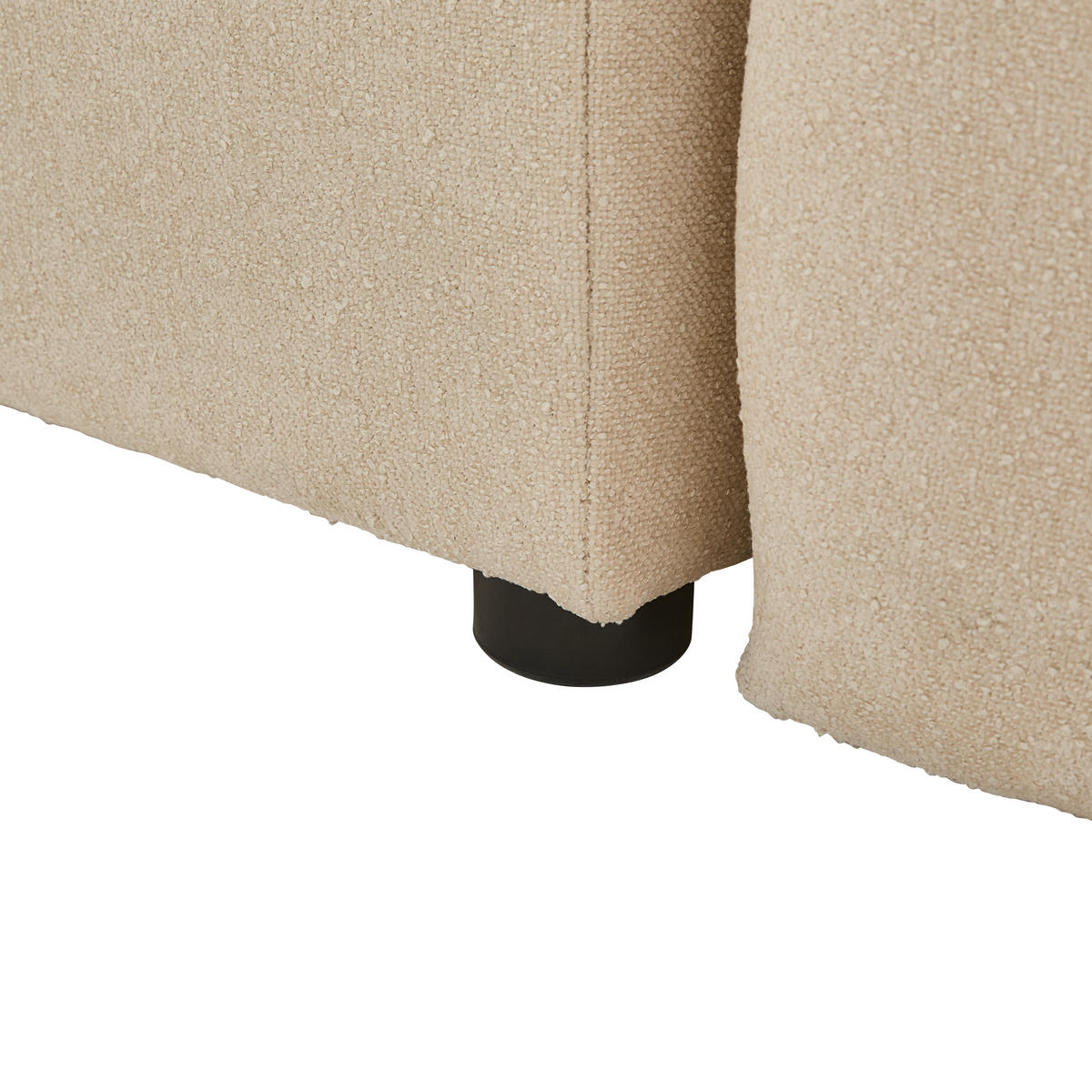 BOXBETT 160/200 cm  in Beige  - Beige/Schwarz, Design, Holz/Kunststoff (160/200cm) - Moderano
