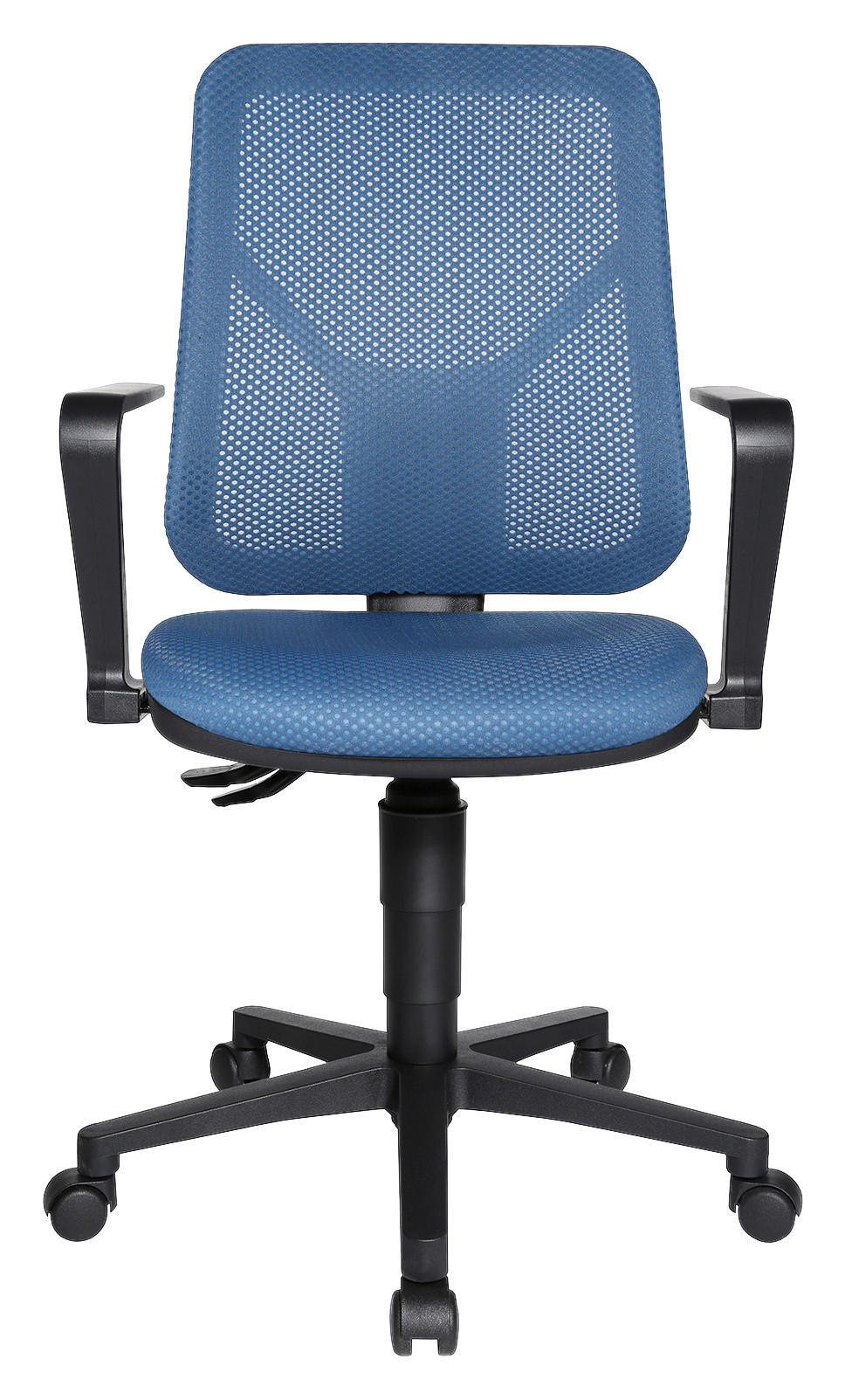 DREHSTUHL Flachgewebe, Netz Petrol  - Petrol/Schwarz, MODERN, Kunststoff/Textil (46/97-109/46cm) - Topstar
