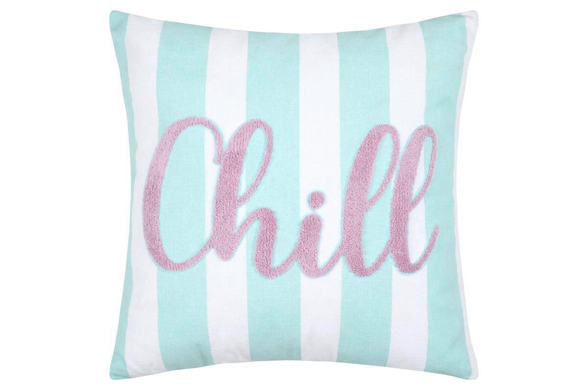 OKRASNA BLAZINA  COOL VIBES    45/45 cm         - metino zelena, Basics, tekstil (45/45cm) - Esposa