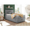 BOXSPRINGBETT 120/200 cm  in Hellgrau  - Hellgrau, Konventionell, Kunststoff (120/200cm) - MID.YOU