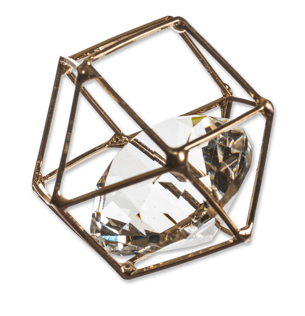 STREUDEKO - Goldfarben, Basics, Kunststoff/Metall (3/8/6cm) - Ambia Home