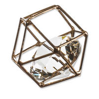 STREUDEKO - Goldfarben, Basics, Kunststoff/Metall (3/8/6cm) - Ambia Home