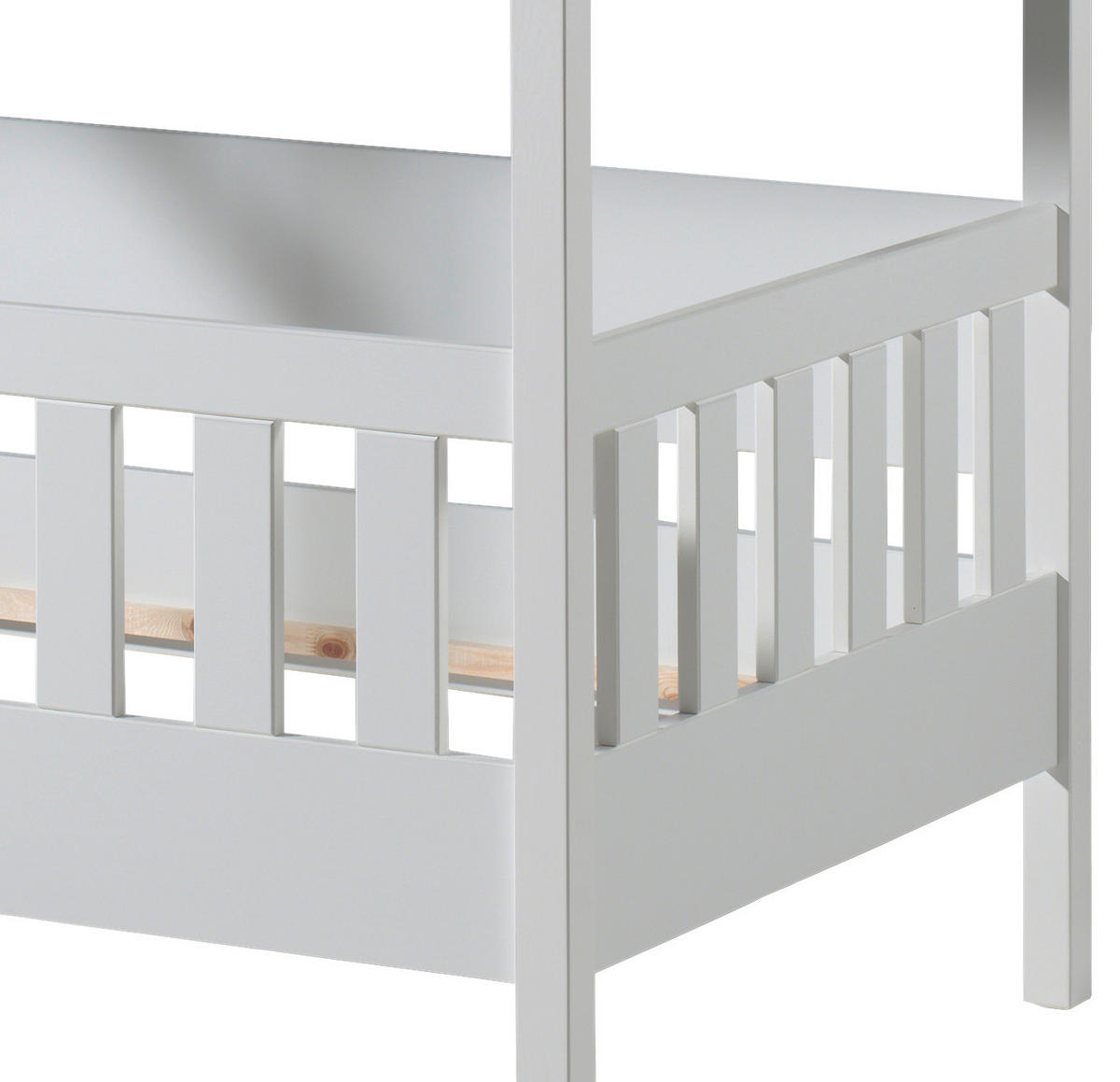 HAUSBETT 90/200 cm  - Schwarz/Weiß, MODERN (90/200cm) - MID.YOU