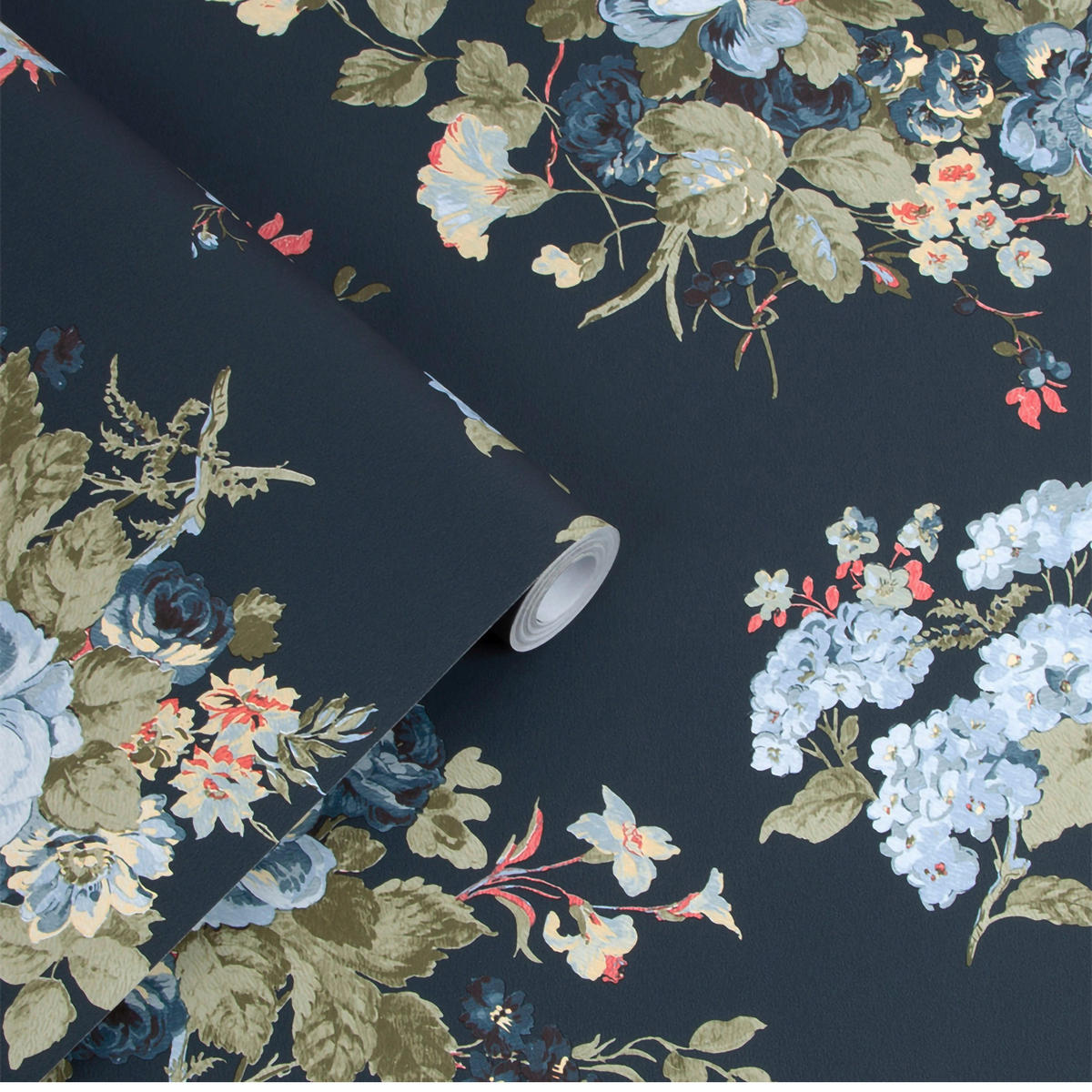 VLIESTAPETE - Dunkelblau, Basics (52/1000cm)