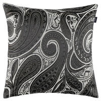 KISSENHÜLLE J! Paisley Allover silbergrau 40/40 cm  - Hellgrau/Grau, Design, Textil (40/40cm) - Joop!
