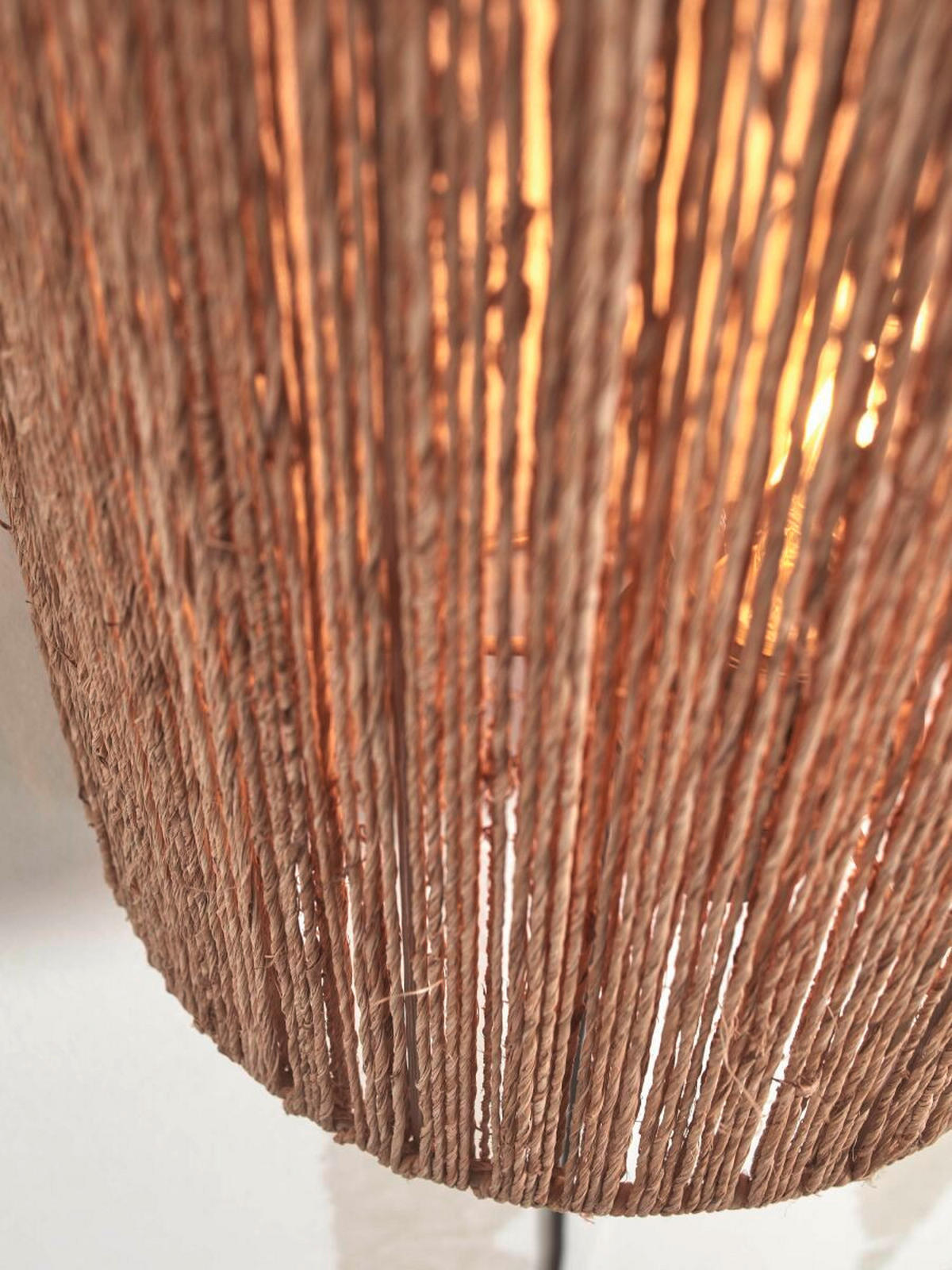 WANDLEUCHTE - Naturfarben, Trend (25/32/25cm) - Good & Mojo