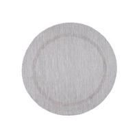 FLACHWEBETEPPICH 120/120 cm Relax Silberfarben  - Silberfarben, Basics, Textil (120/120cm) - Novel