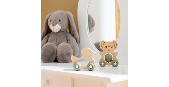 SPIELZEUGFIGUR - Naturfarben/Grün, Natur, Holz/Kunststoff (9,3/8,5/4,3cm) - My Baby Lou