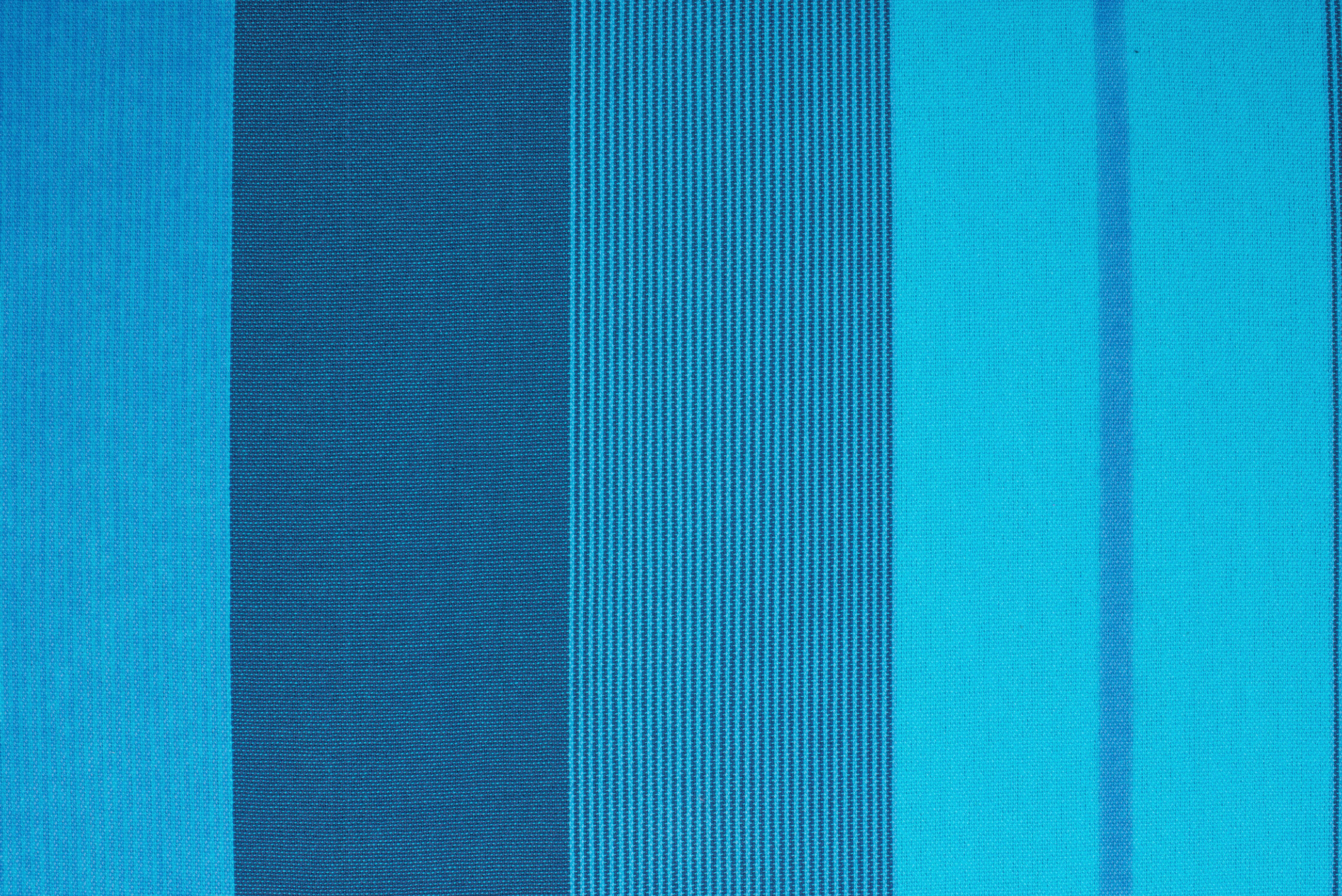 Thumbnail - La Siesta Hängematte Double Organic Cotton, Blau, Hellblau, Dunkelblau, Textil, 160x350 cm, Gartenmöbel, Hängematten
