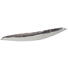 DEKOSCHALE - Silberfarben, Design, Metall (61/11/5cm) DEKOSCHALE - Silberfarben, Design, Metall (61/11/5cm)