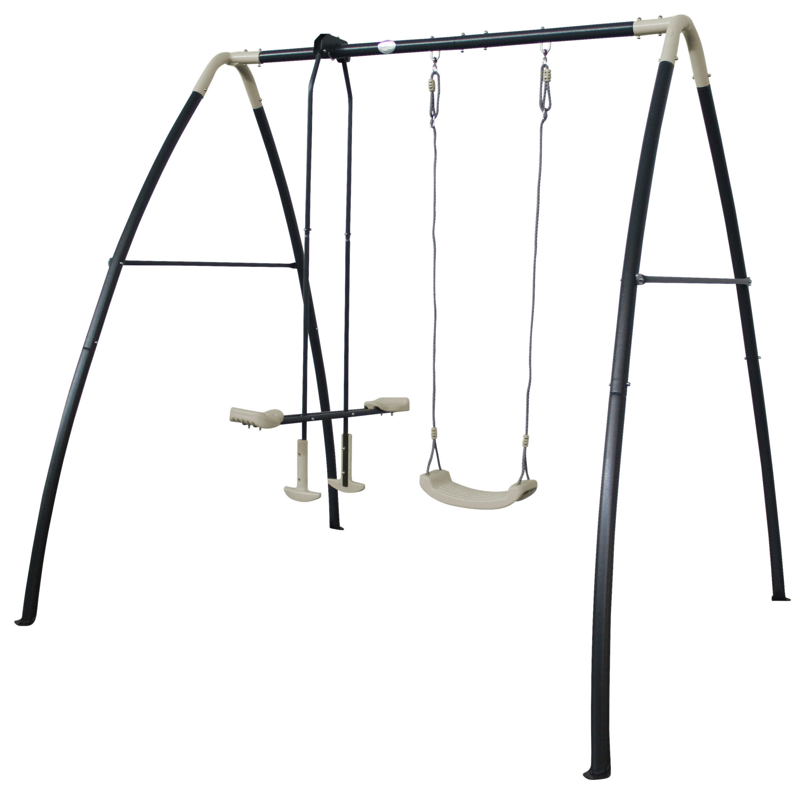 XXXLutz Schaukel Creme, Anthrazit 210x220x238 cm