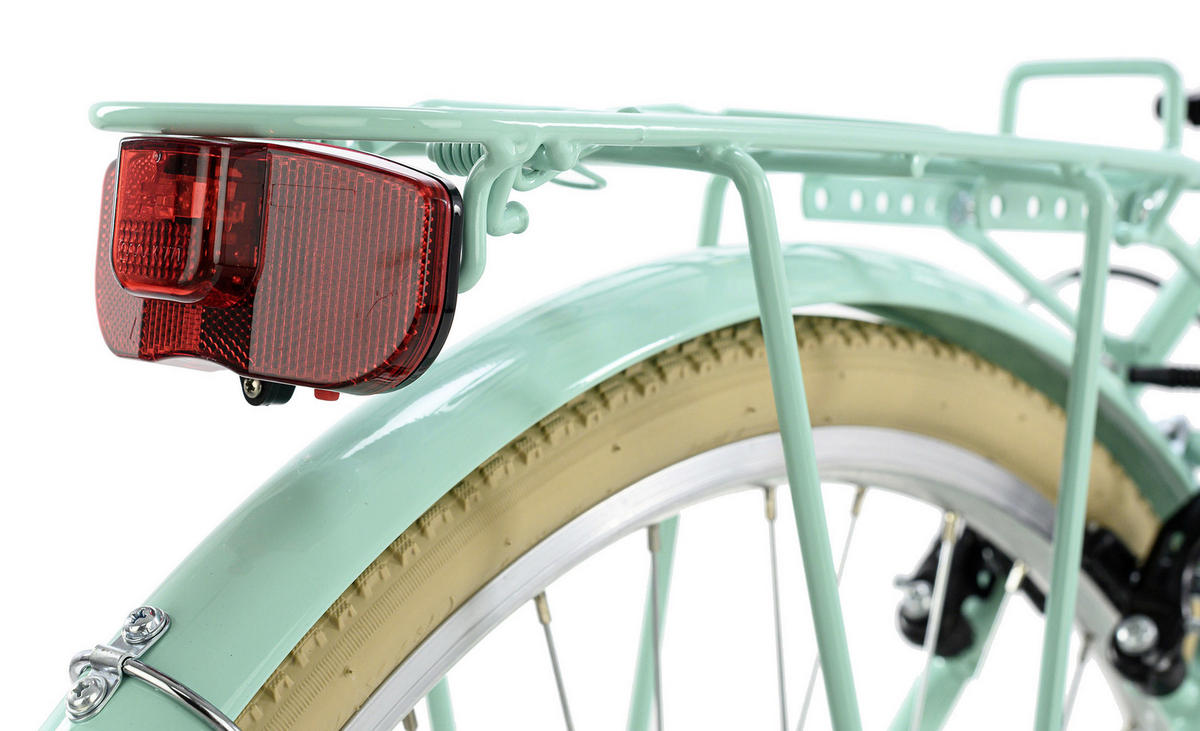 CITYBIKE 26 Zoll Damen  - Gelb/Mintgrün, Basics, Metall (180/70cm) - Atrigo