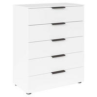 KOMÓD 80/100/42 cm  - grafitszürke/fekete, Modern, műanyag/faalapú anyag (80/100/42cm) - Rauch Möbel