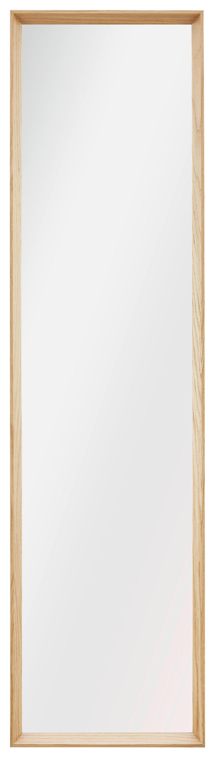 ZRKADLO 32,5/122,5/4 cm  - farba duba, Design, drevo/sklo (32,5/122,5/4cm) - Carryhome