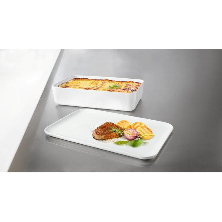 KALUP ZA PEČENJE No Limits uni 3 - bijela, Basics, keramika (36/24/8cm) - Seltmann Weiden
