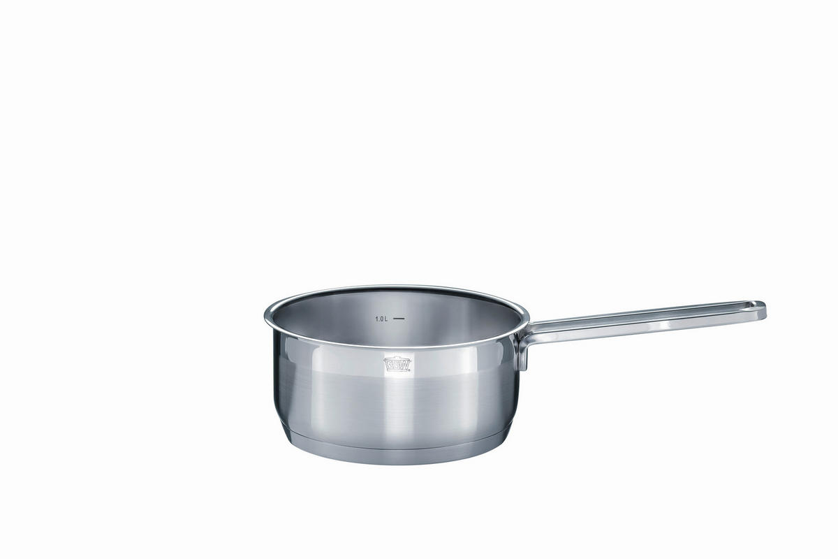 KOCHTOPFSET ALARA 8-teilig  - Klar/Edelstahlfarben, Basics, Glas/Metall - GSW