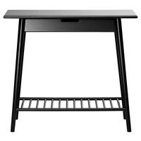 KONSOLENTISCH in Holz 90/35/80 cm    - Schwarz, ROMANTIK / LANDHAUS, Holz (90/35/80cm) - MID.YOU