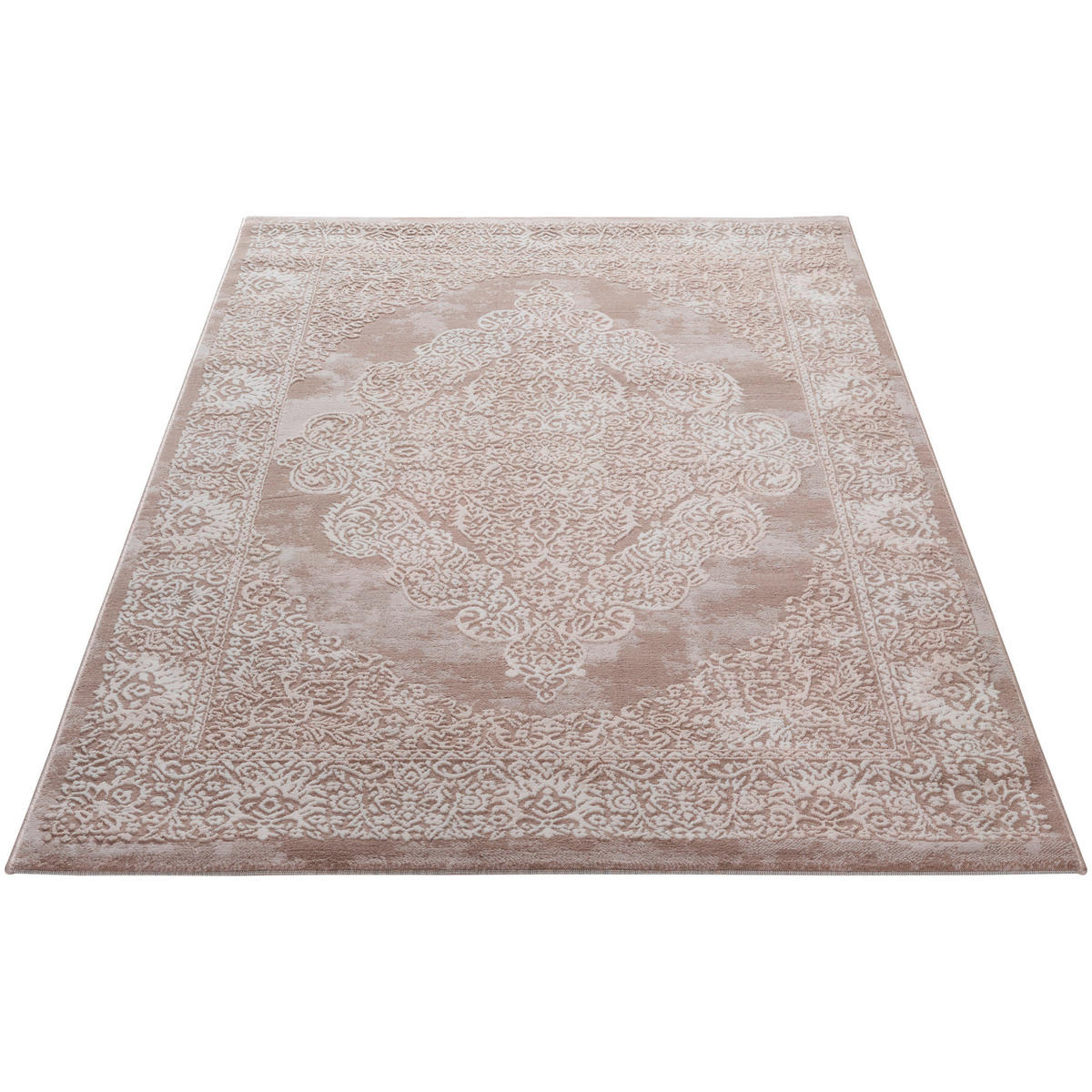 TKANÝ KOBEREC, 120/170 cm, krémová - krémová, Basics, textil (120/170cm)