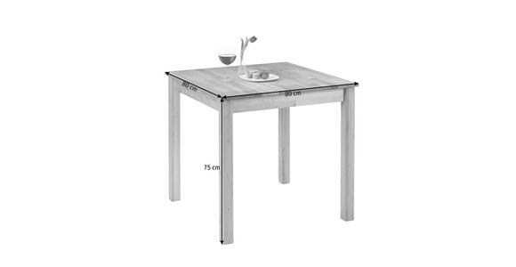 ESSTISCH in Holz 80/80/75 cm  - Buchefarben, KONVENTIONELL, Holz (80/80/75cm) - Carryhome