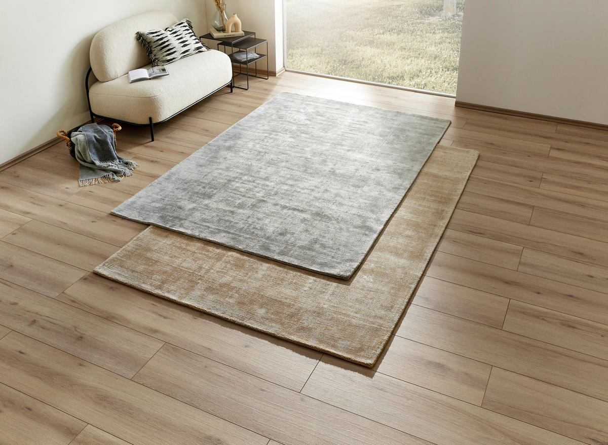 WEBTEPPICH Shine Beige  - Beige, Design, Textil (160/230cm) - Novel