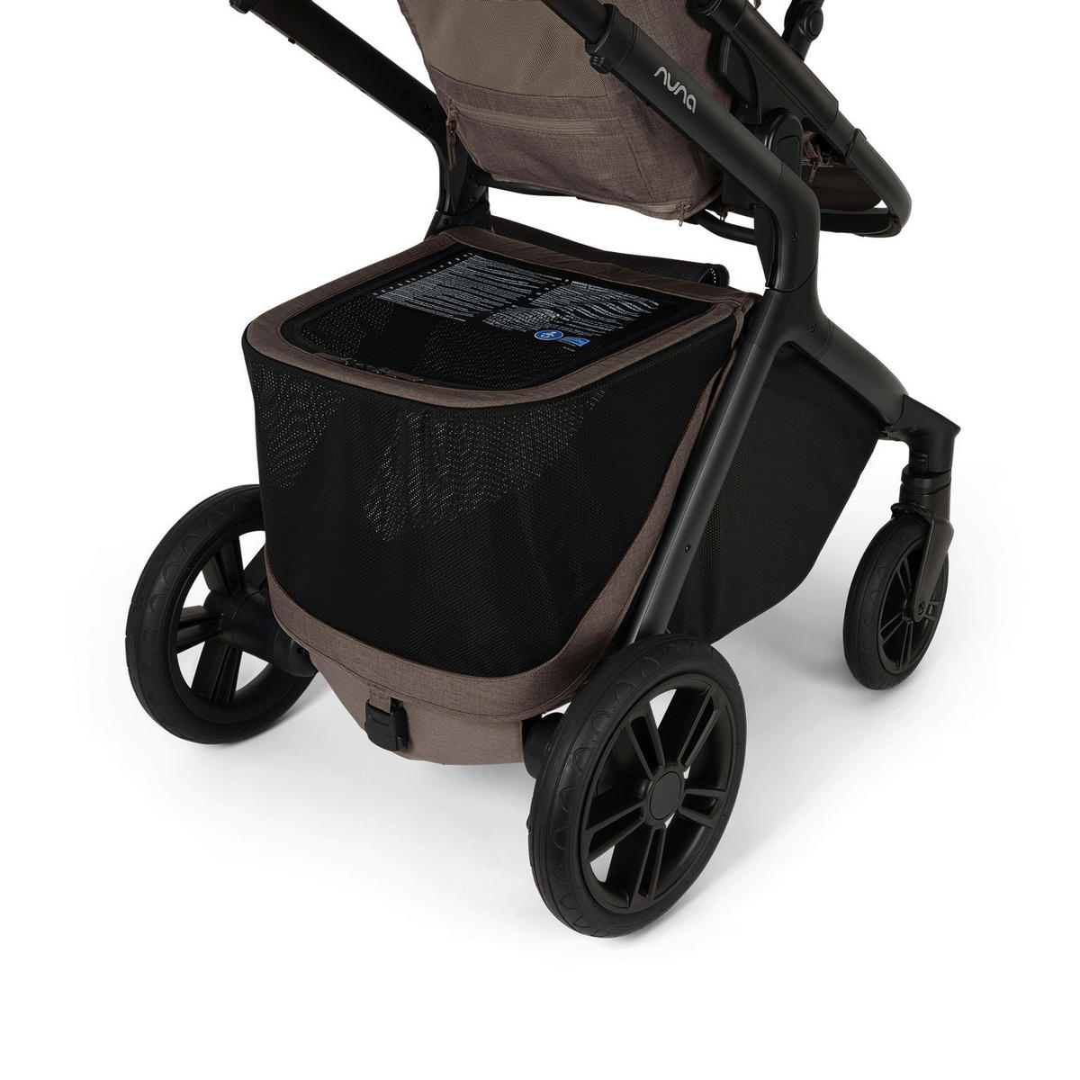 KINDERWAGEN DEMI icon  - Beigebraun/Schwarz, Basics, Metall (63/120/81cm) - Nuna