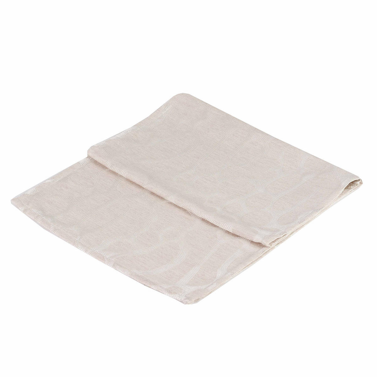 NADSTOLNJAK 40/140 cm   DUBAI  - boja sedefa, Osnovno, tekstil (40/140cm)