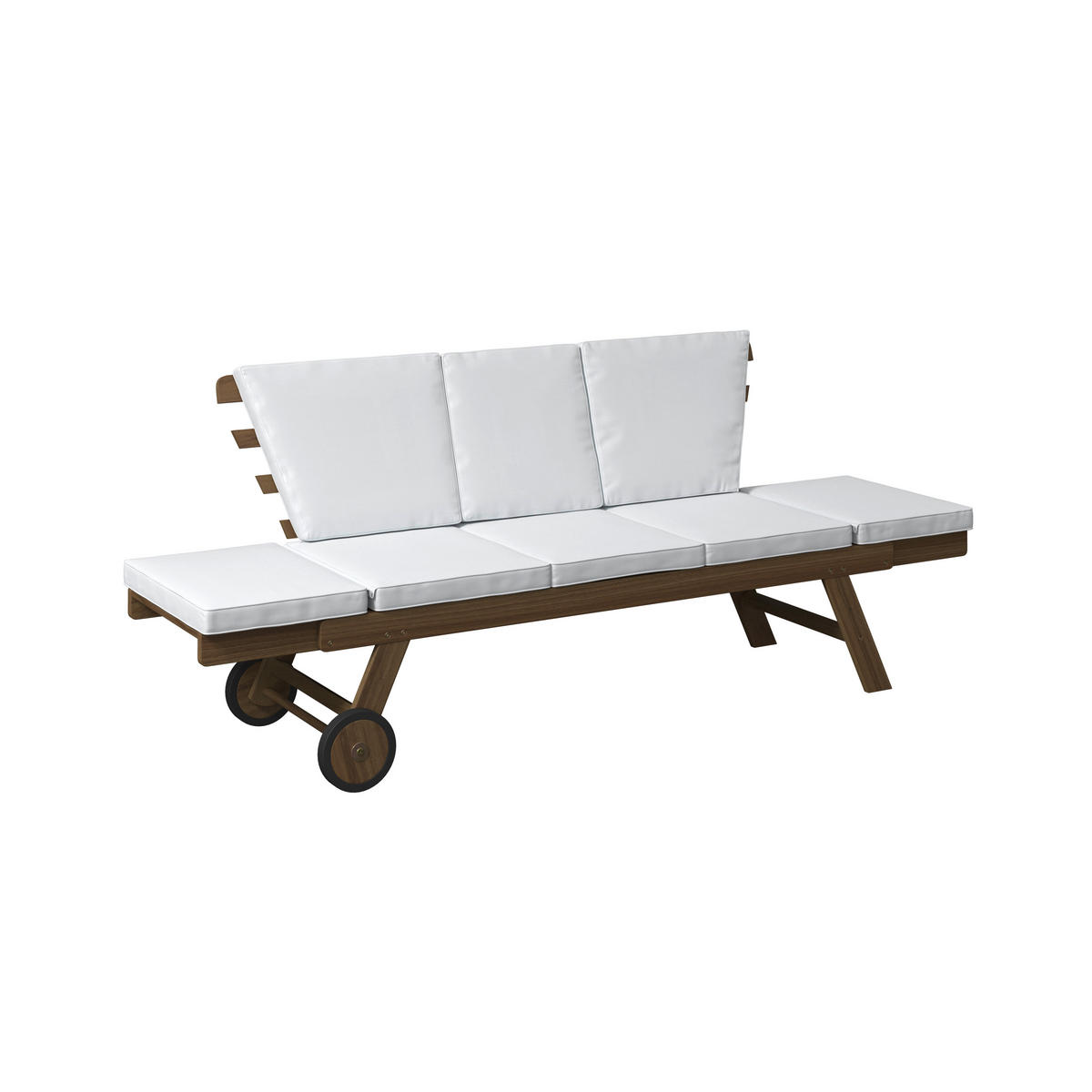 GARTENBANK 209/71/82 cm  in Akaziefarben  - Beige/Akaziefarben, MODERN, Holz (209/71/82cm) - Ambia Garden