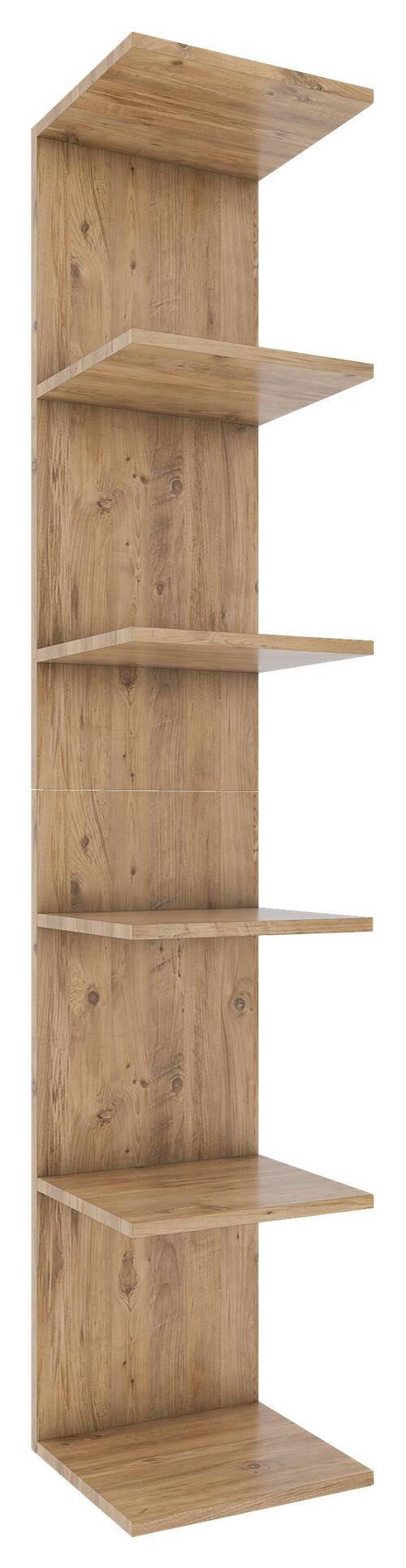 WANDREGAL Honigeiche  - Honigeiche, MODERN, Holzwerkstoff (35/180/30cm) - MID.YOU