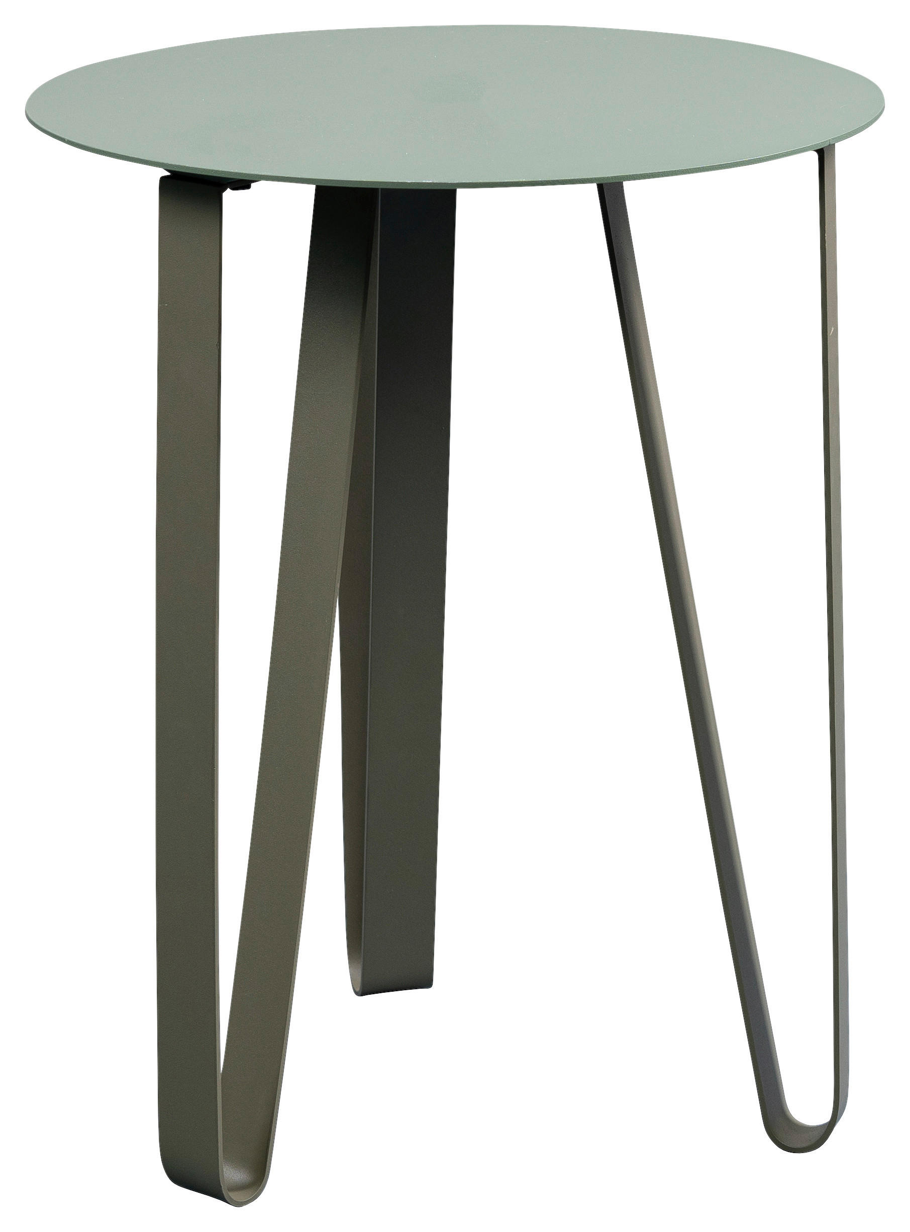 COUCHTISCH 40/40/50 cm rund Grün  - Grün, Design, Metall (40/40/50cm) - Xora