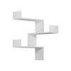 WANDREGAL 60/90/22 cm  - Weiss, Design, Holzwerkstoff (60/90/22cm) - Livetastic
