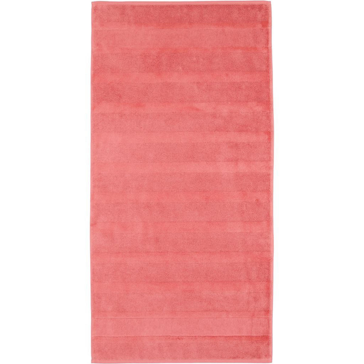 HANDTUCH Noblesse Uni Rot  - Rot, Basics, Textil (50/100cm) - Cawoe