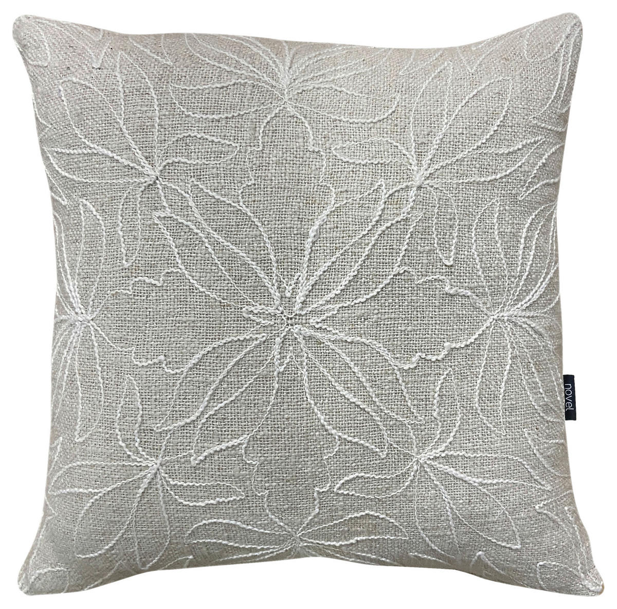 UKRASNI JASTUK 45/45 cm    - bež/slonovača, Konvencionalno, tekstil (45/45cm) - Novel