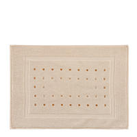 KÚPEĽŇOVÁ PREDLOŽKA, 50/70 cm - béžová, Design, textil (50/70cm) - Esposa