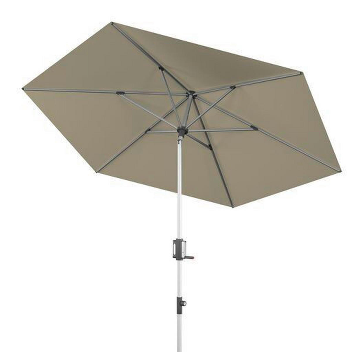 SONNENSCHIRM 290 cm Sandfarben  - Sandfarben/Silberfarben, Basics, Textil/Metall (290cm) - KNIRPS